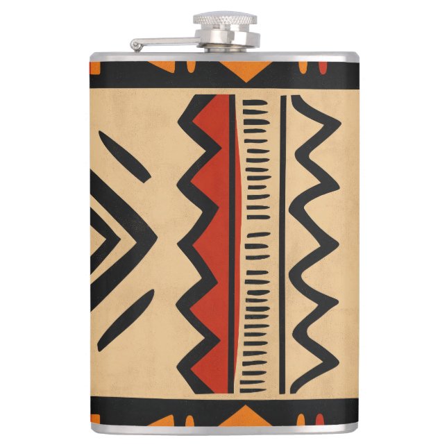 Cantil Fundo africano em cores quentes (Frente)