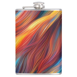 Cantil Fundo de Textura Colorida com Peles - 68454