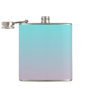 Cantil Fundo degradê simples de azul-verde para rosa