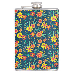 Cantil Fundo Floral Belo Design-46566