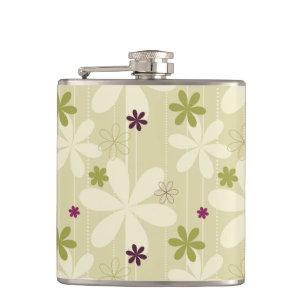 Cantil Fundo floral retro