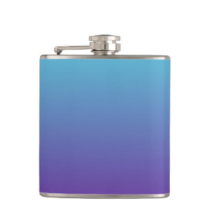 Cantil Fundo Gradiente Simples Roxo Turquesa Azul