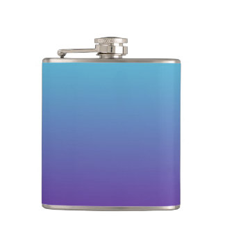 Cantil Fundo Gradiente Simples Roxo Turquesa Azul