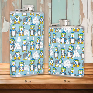 Cantil Fundo pequeno dos pinguins