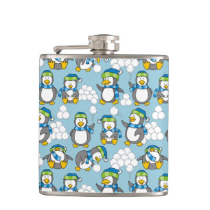Cantil Fundo pequeno dos pinguins