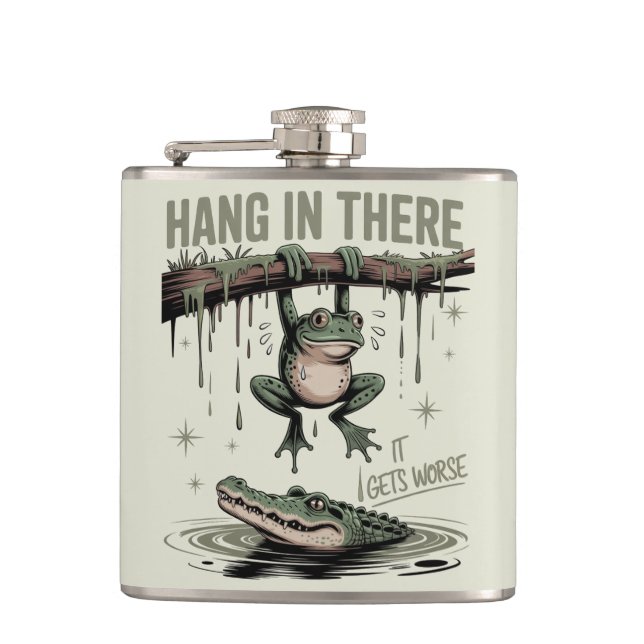Cantil Funny Frog “Hang in There, It Gets Worse” (Frente)