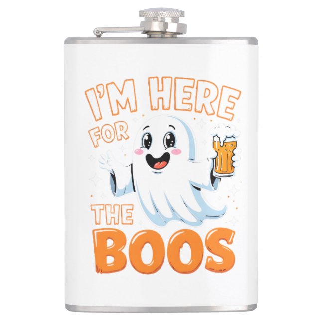 Cantil Funny Halloween Ghost Design – "I’m Here for the B (Frente)