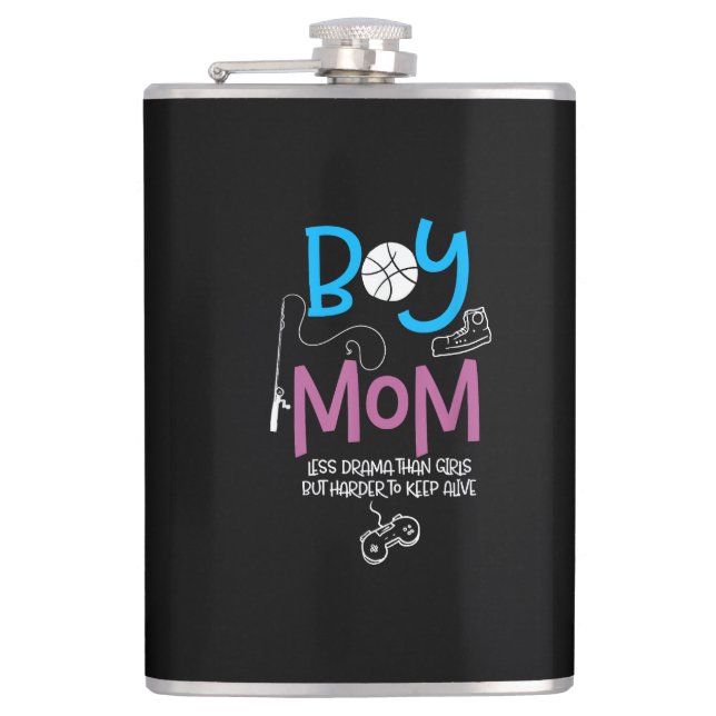 Cantil Funny Mom of Boys Proud Mom Good Mothers Day (Frente)