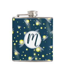 Furgões Eetais Brilhantes no Padrão Noturno