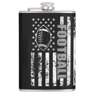 Cantil Futebol Patriótico da bandeira americana