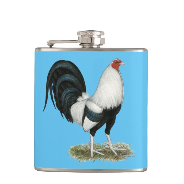Cantil Galo de Briga Silver Duckwing (Frente)