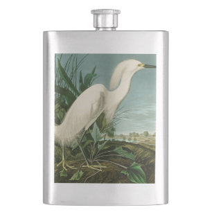 Cantil Garça Branca de Audubon Ave de Passarinhos