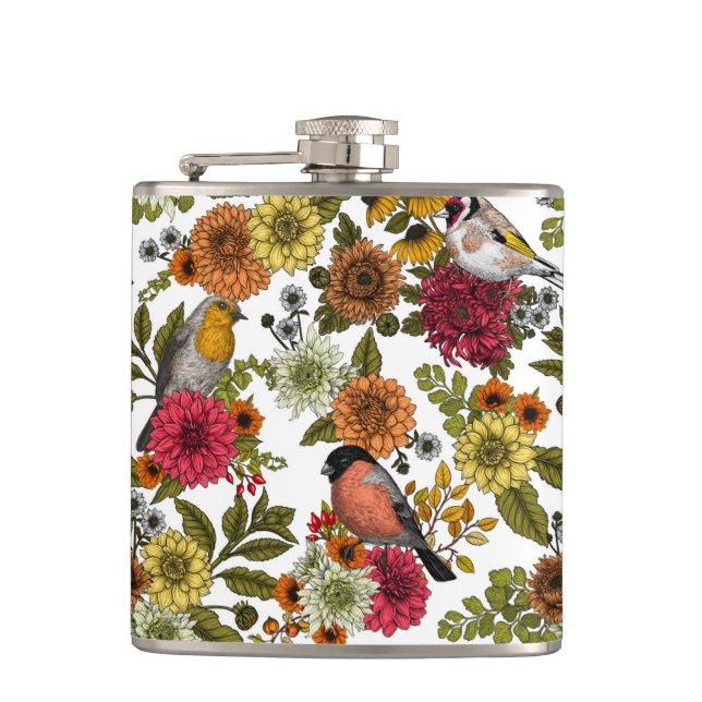 Cantil Garden birds and flowers 1 (Frente)