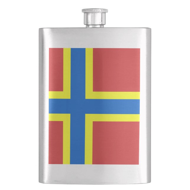Cantil Garrafa da bandeira de Orkney (Frente)