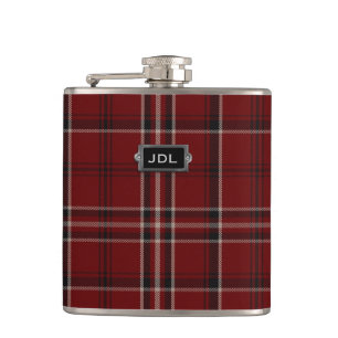 Cantil Garrafa da xadrez de Tartan de Lougheed do clã de