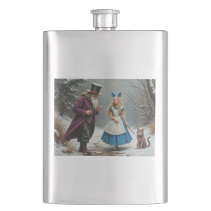 Cantil Garrafa de aço inoxidável Winter Alice