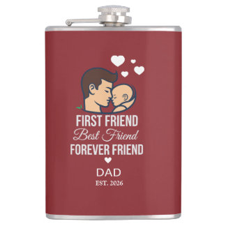 Cantil Garrafa de água personalizada para o Papai