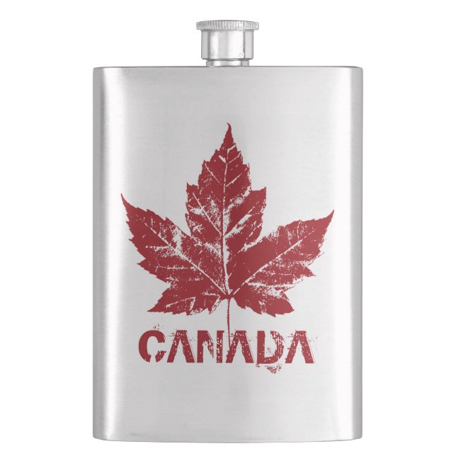Cantil Garrafa de lembrança personalizada do Canadá Garra (Frente)