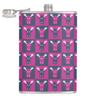 Cantil Garrafa de Moose Head Pop Art