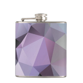 Cantil Garrafa: Design-Máscaras do polígono do roxo & da