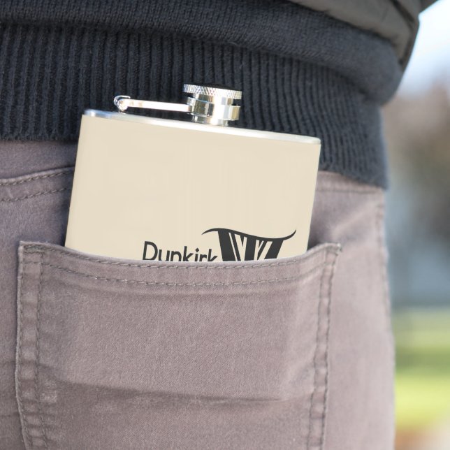 Cantil Garrafa do espírito de Dunkirk (In Situ)