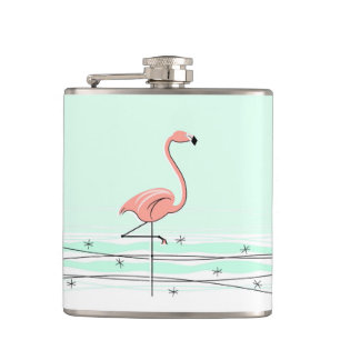 Cantil Garrafa envolvida Aqua do flamingo