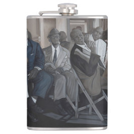 Cantil "Garrafa envolvida do Roadshow dos azuis" vinil