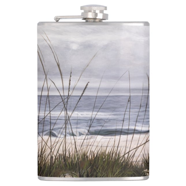 Cantil Garrafa envolvida vinil da "perspectiva" (Frente)