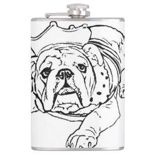 Cantil Garrafa inglesa do buldogue