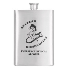 Cantil Garrafa médica do álcool das notícias bombásticas