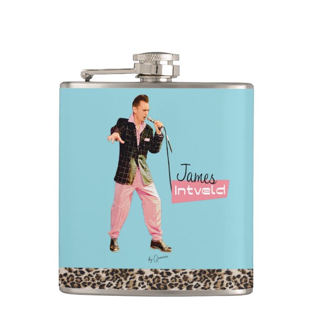 Cantil Garrafa Rockabilly James Intveld (Frente)