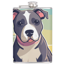 Garrafa térmica com design de cachorrinho fofo