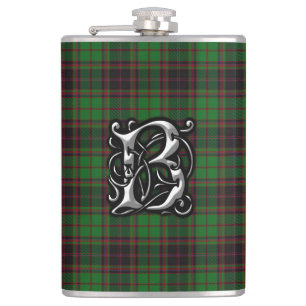 Cantil Garrafa velha de Scotland do Tartan de Buchan do