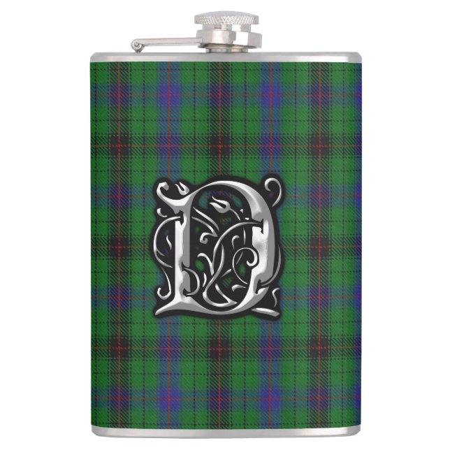 Cantil Garrafa velha de Scotland do Tartan de Davidson do (Frente)