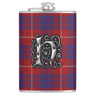 Cantil Garrafa velha de Scotland do Tartan de Hamilton do