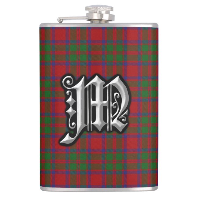 Cantil Garrafa velha de Scotland do Tartan de MacKintosh (Frente)