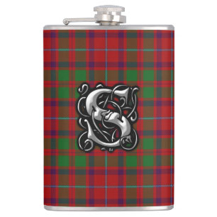 Cantil Garrafa velha de Scotland do Tartan de Shaw do cl