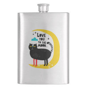 Cantil Gato na lua
