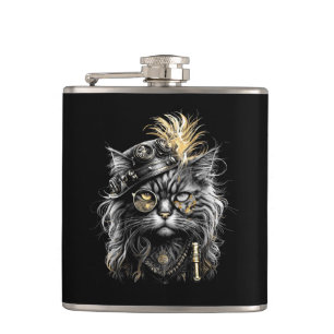 Cantil Gato Steampunk Incrível 