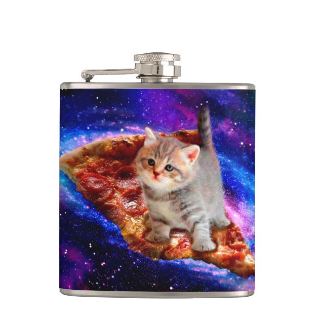 Cantil Gatos em pizza espacial (Frente)