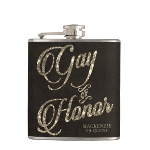 Cantil Gay de Honra Presente Personalizado para a Festa