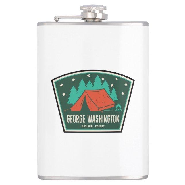 Cantil George Washington National Forest Camping (Frente)