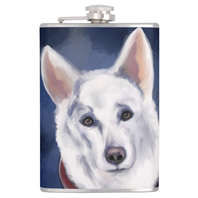 CANTIL GERMAN SHEPHERD BRANCO (Frente)