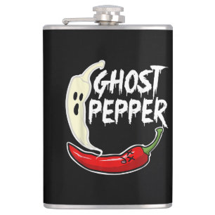 Cantil Ghost Pepper Funny Spicy Hot Halloween Peppe