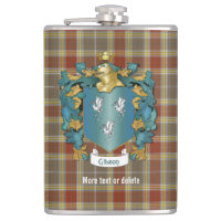 Gibson Family Crest e Xadrez de Tartan