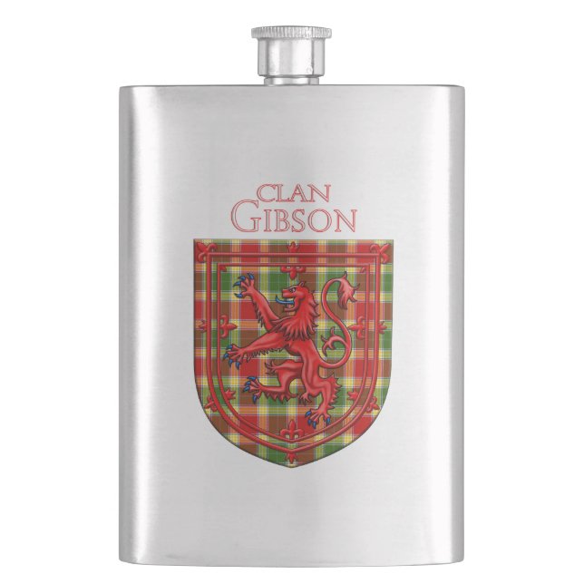 Cantil Gibson Tartan Scottish Xadrez Lion Rampant (Frente)
