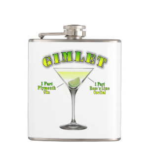 Cantil Gimlet Martini Cocktail Recebe Arte