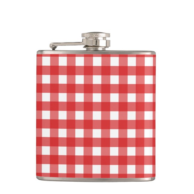Cantil Gingham vermelho (Frente)