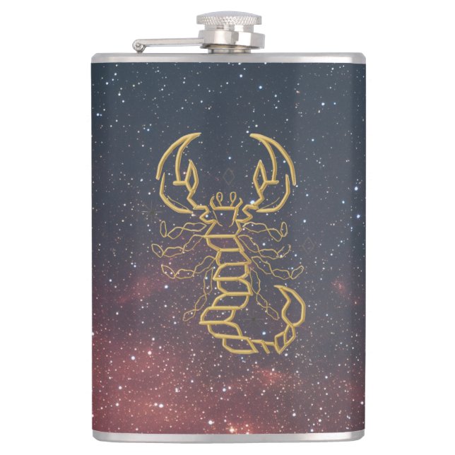 Cantil Golden Scorpio Flask (Frente)