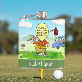 Cantil Golf Funny Cartoon Vinyl Wrapped